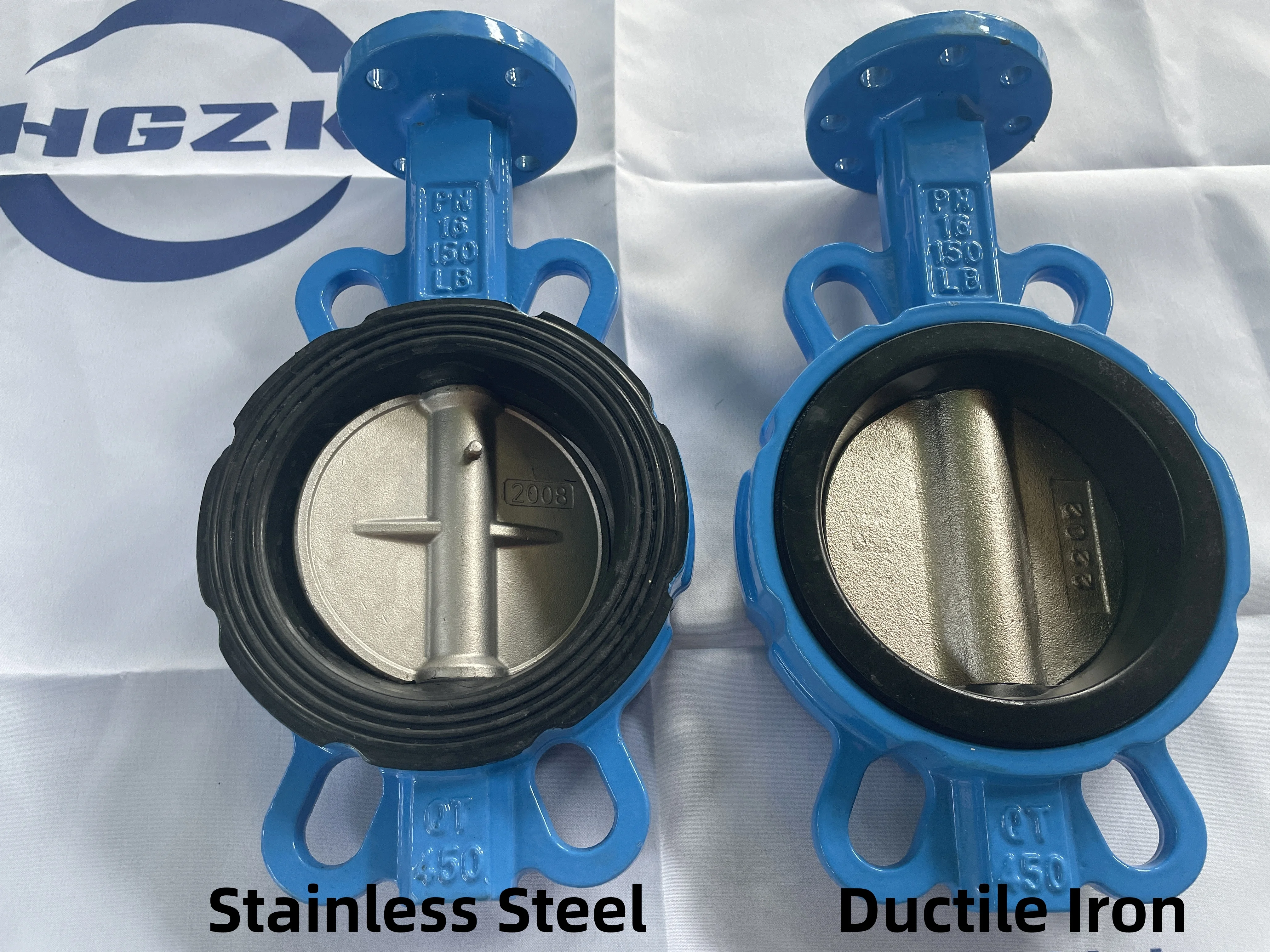 Пневматический пневматический клапан-бабочка с пневматическим приводом PN16 PN10 EPDM