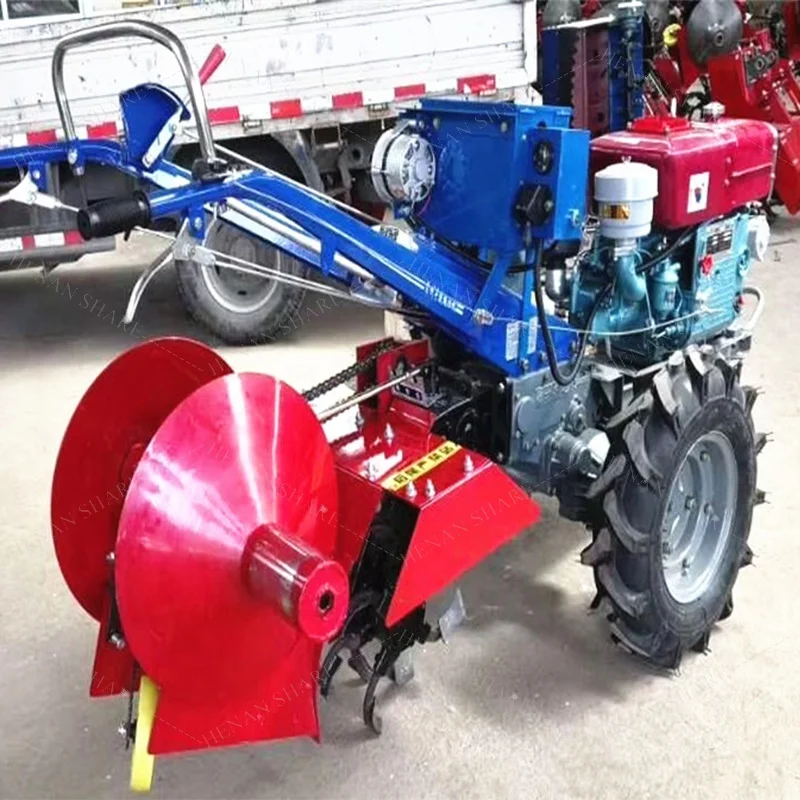 Farm Land Strawberry Ridge Making Machine Tractor Rear Cultivator Ridge Making Machine Agricultural Machinery Equipment