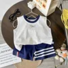Set gilet da lavoro blu