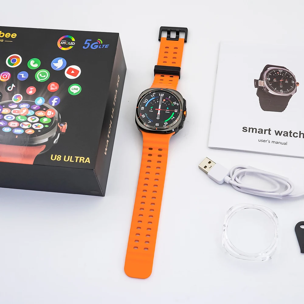 Android Watch 4G U8 Ultra Smart, Versatile, and Durable