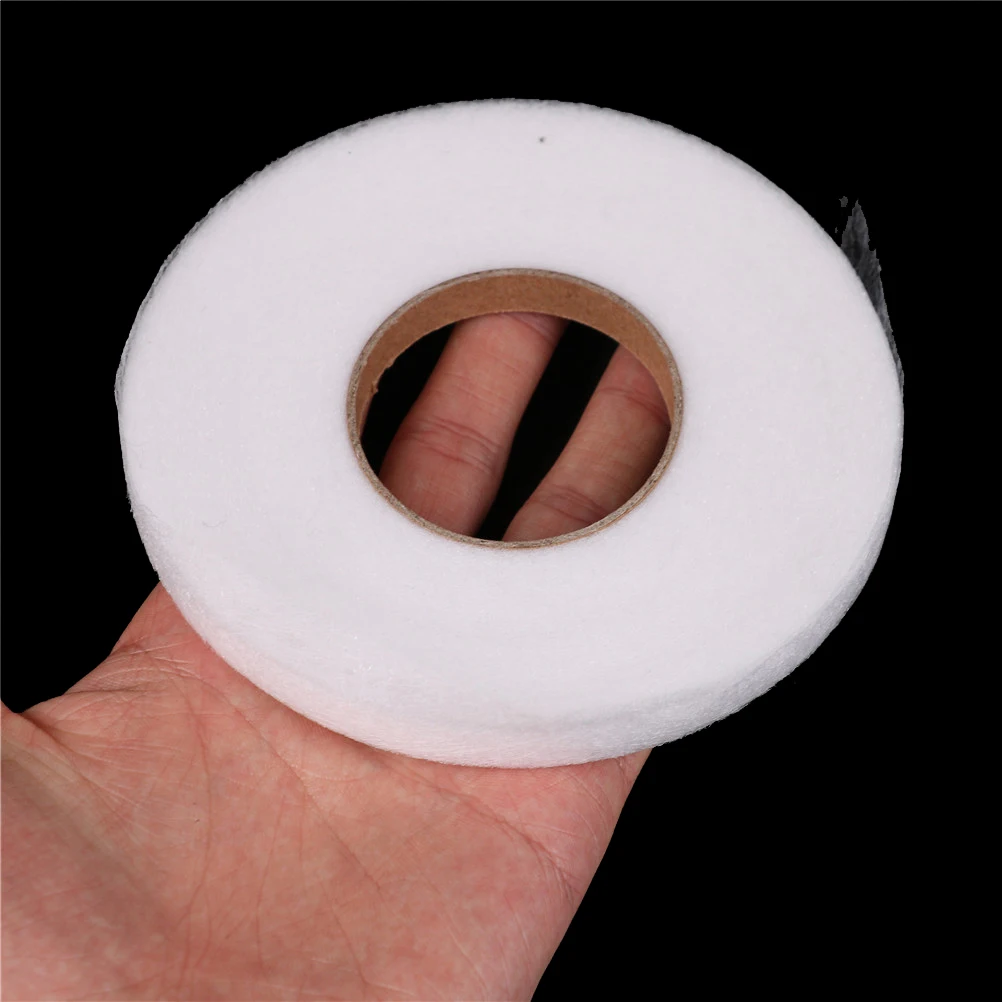4 Pieces White Double Sided Sewing Accessory Adhesive Tape Cloth Apparel  Fusible Interlining Fabric Tape