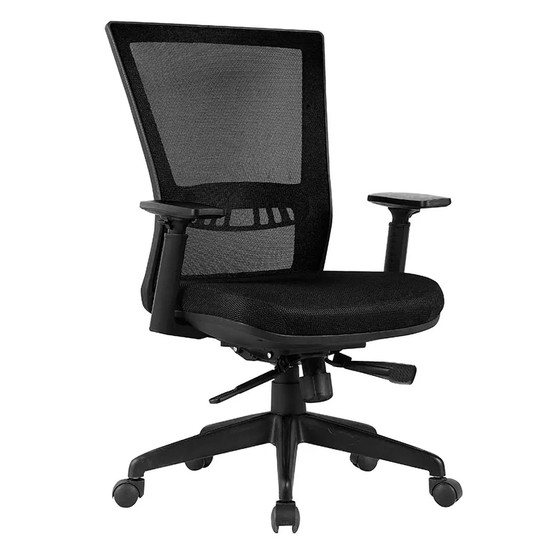 Kabel Cheap Price Black Back Swivel Mesh Office Chair One Piece