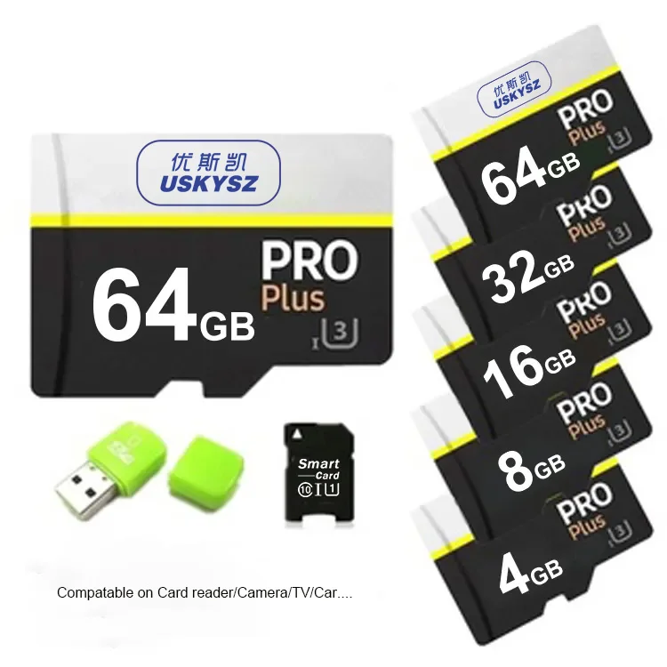 Wholesale Class 10 Tf Memory Card 64gb 32gb 16gb Micro Card Sd/tf 128gb 32gb 256gb Cart Memoire 64G 128G 256 Memory Card