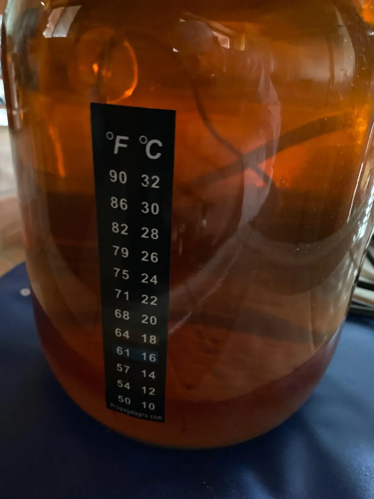 Color Changing Terrarium Temperature Sensitive Indicator Sticker Strip