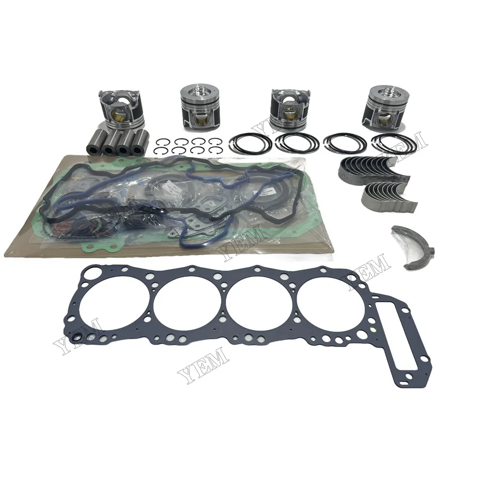 New Overhaul Rebuild Kit Piston Ring Gasket Set Bearing for Hino J05E J05E-TA