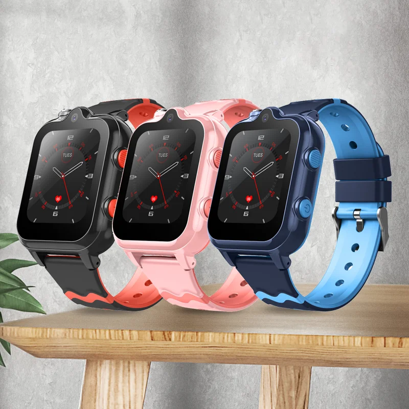 Wonlex KT18 Dual Camera Video Call 4G Kids Watch With Sim Card Kids Sim Smart Watch Gps Baby Watch