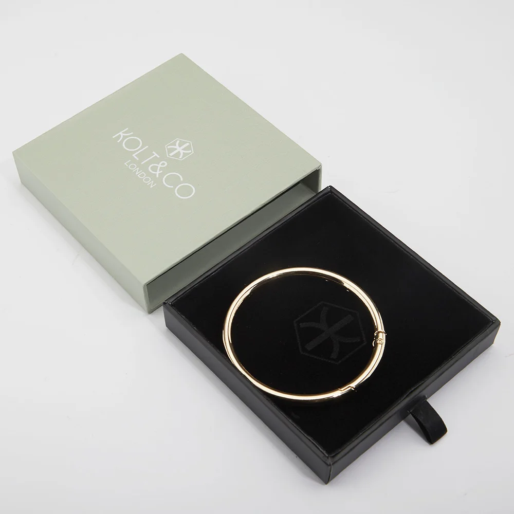 Luxury Men's Earring Box | Limited Edition Coated Paper Case | Wholesale Personalized Jewelry Packaging