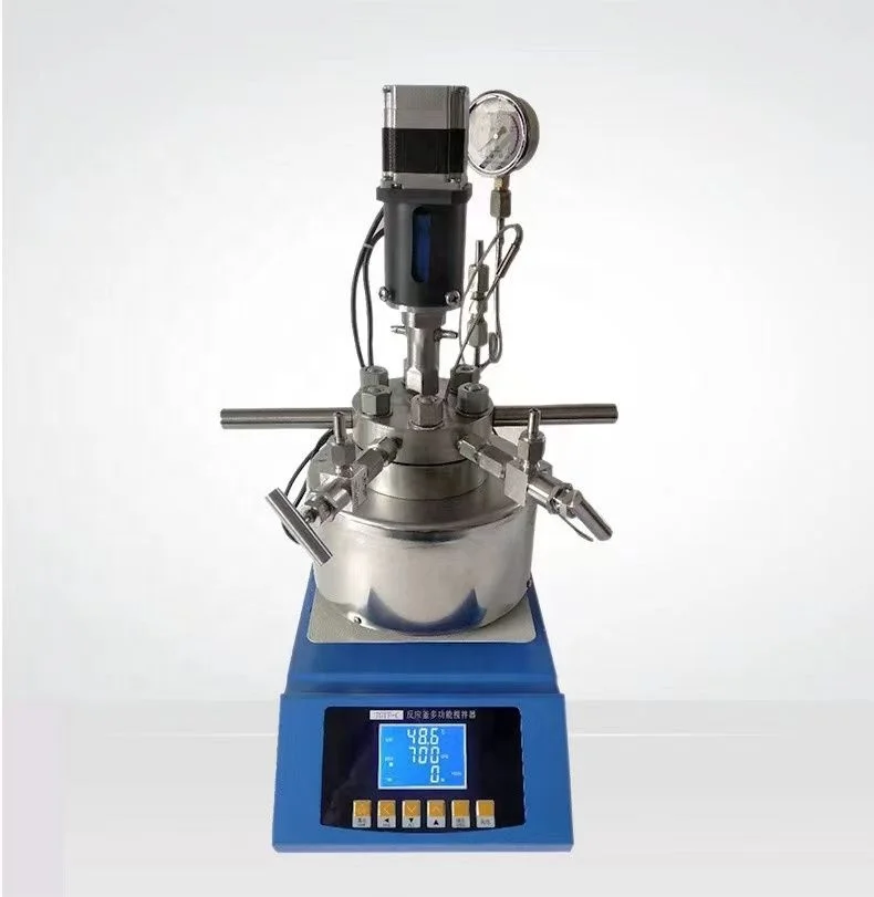 Easy Operation Reactor Micro Reactor Laboratorio 100 ml 500 ml 600ml Stainless Steel Ptfe Lined Stirred High Pressure Autoclave