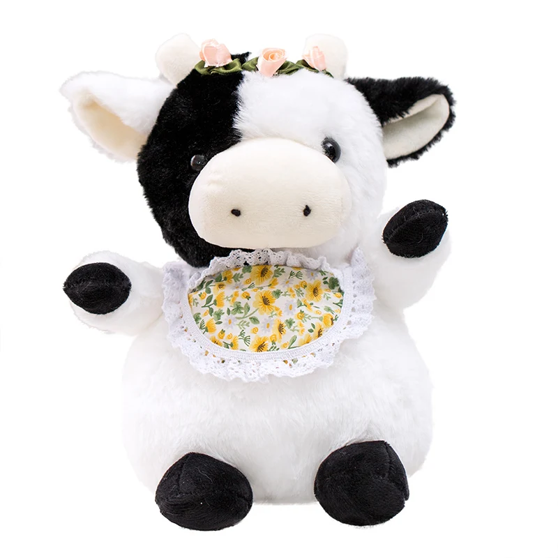Custom Stuffed Cow Plush Toy  New Year Stuffed Animal