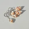 Porte-clés escargot marbré