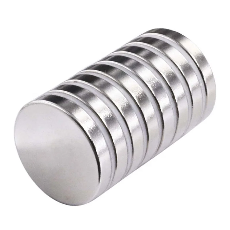 N35 N52 Small Disc Circular Nickel Coated Neodymium Magnet