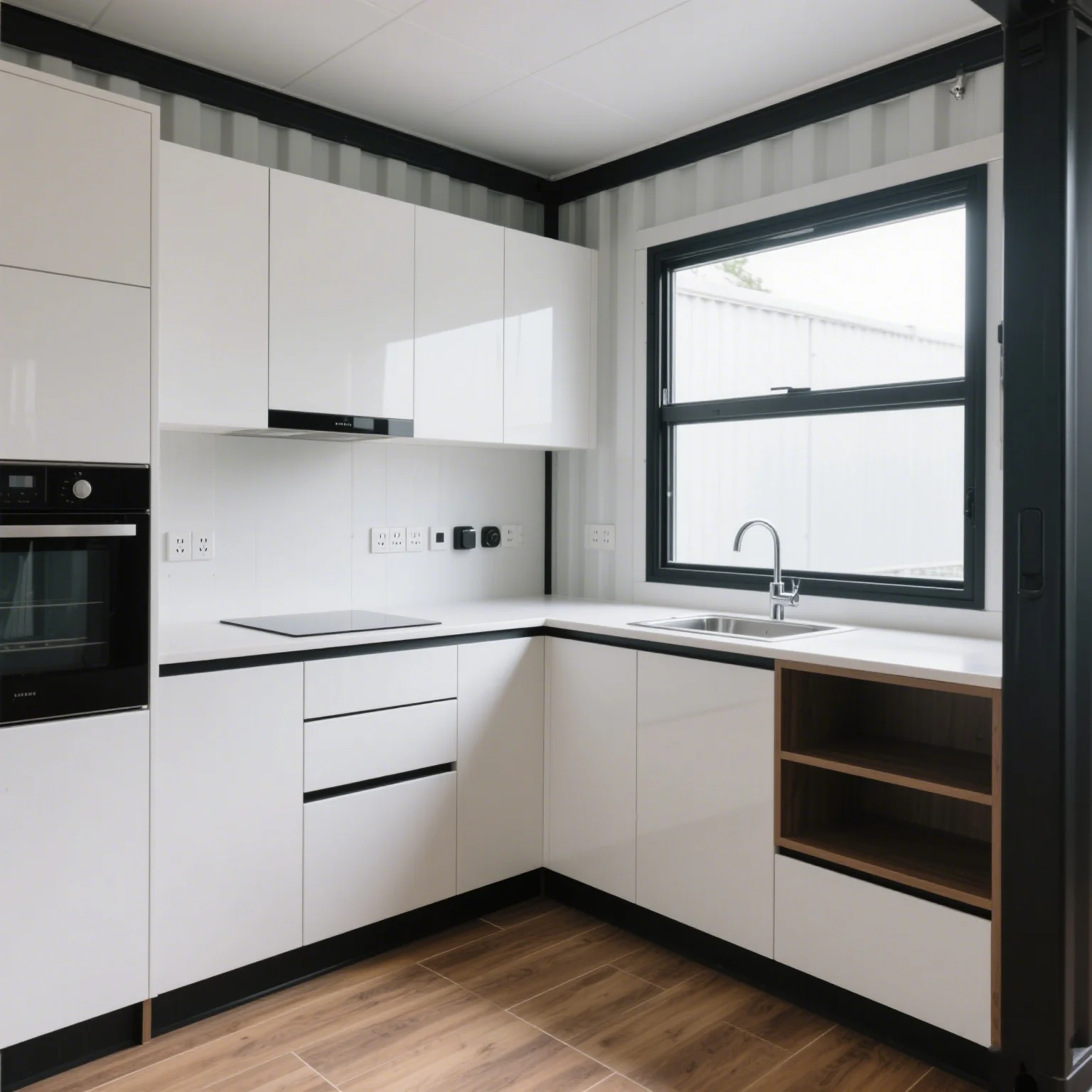 Fast Install Prefab Portable Movable Mobile Economic Expandable Modular Flat Pack Prefabricated Folding Container House