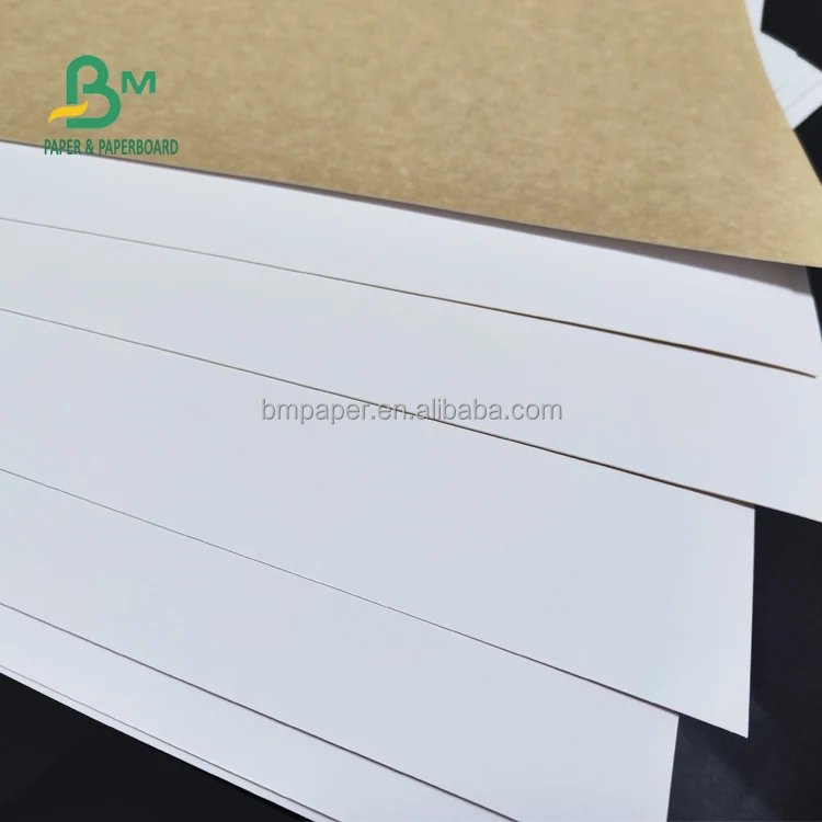 350gsm Food Grade White Surface Kraft Board For Salad Box Excellent ...