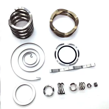 OEM 0.1-10 Springs steel brass plastic Stainless steel plain black zinc dacromet Flat steel spring