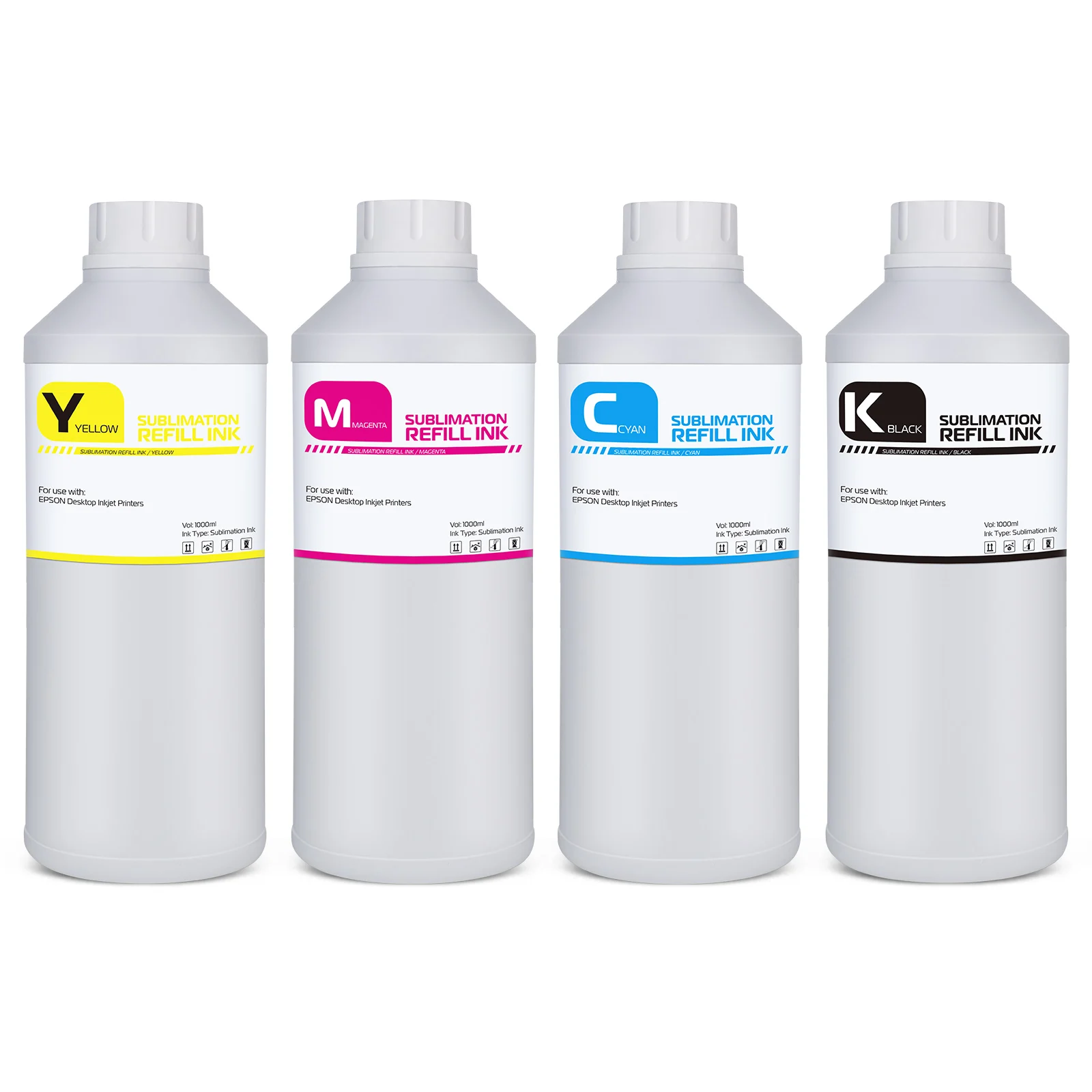 Compatible Dye Sublimation Ink 1 Liter Bottle Epson, Mimaki, Mutoh, Roland