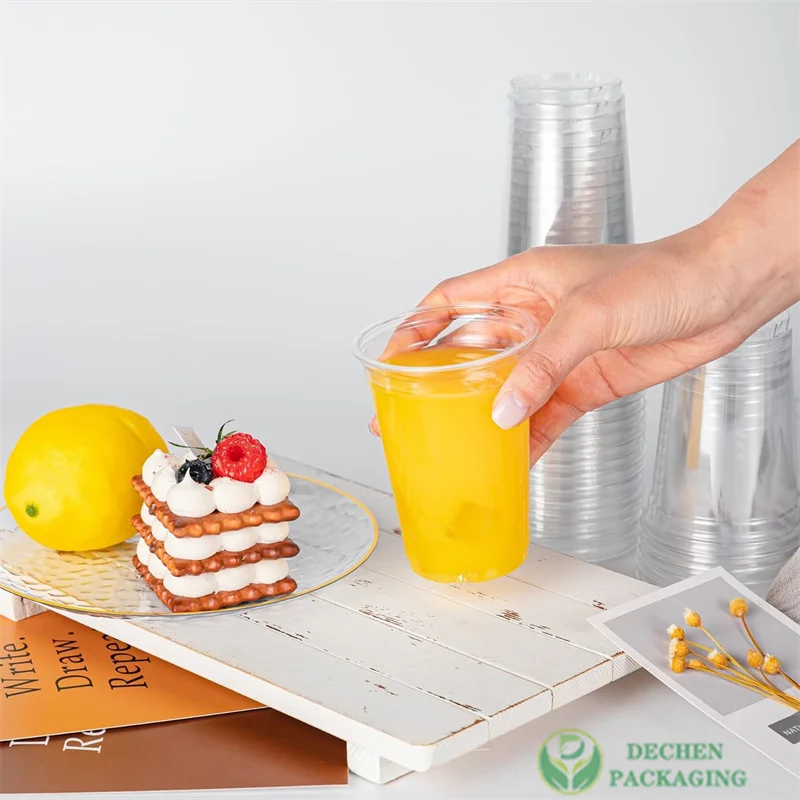 Plastic Party Cups Milk Shake Plastic Cups