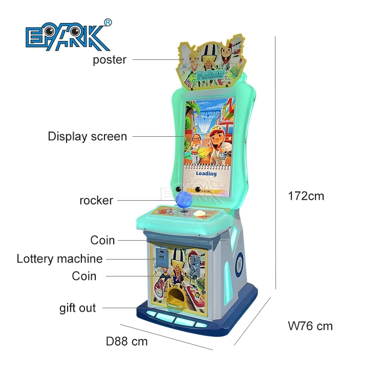 Subway Surfer English Game Board Simulated PCB VGA For Vertical LCD Coin  Operated Runing Arcade Machine - AliExpress