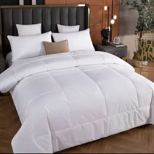 Eco-Friendly Breathable Polyester Simple All-Season Hotel Bedding Comforter