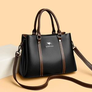 New Top Tote Bags New Leather Shoulder Women Handbags High Quality Messenger Bags Portable Large Capacity Handbags for Ladies