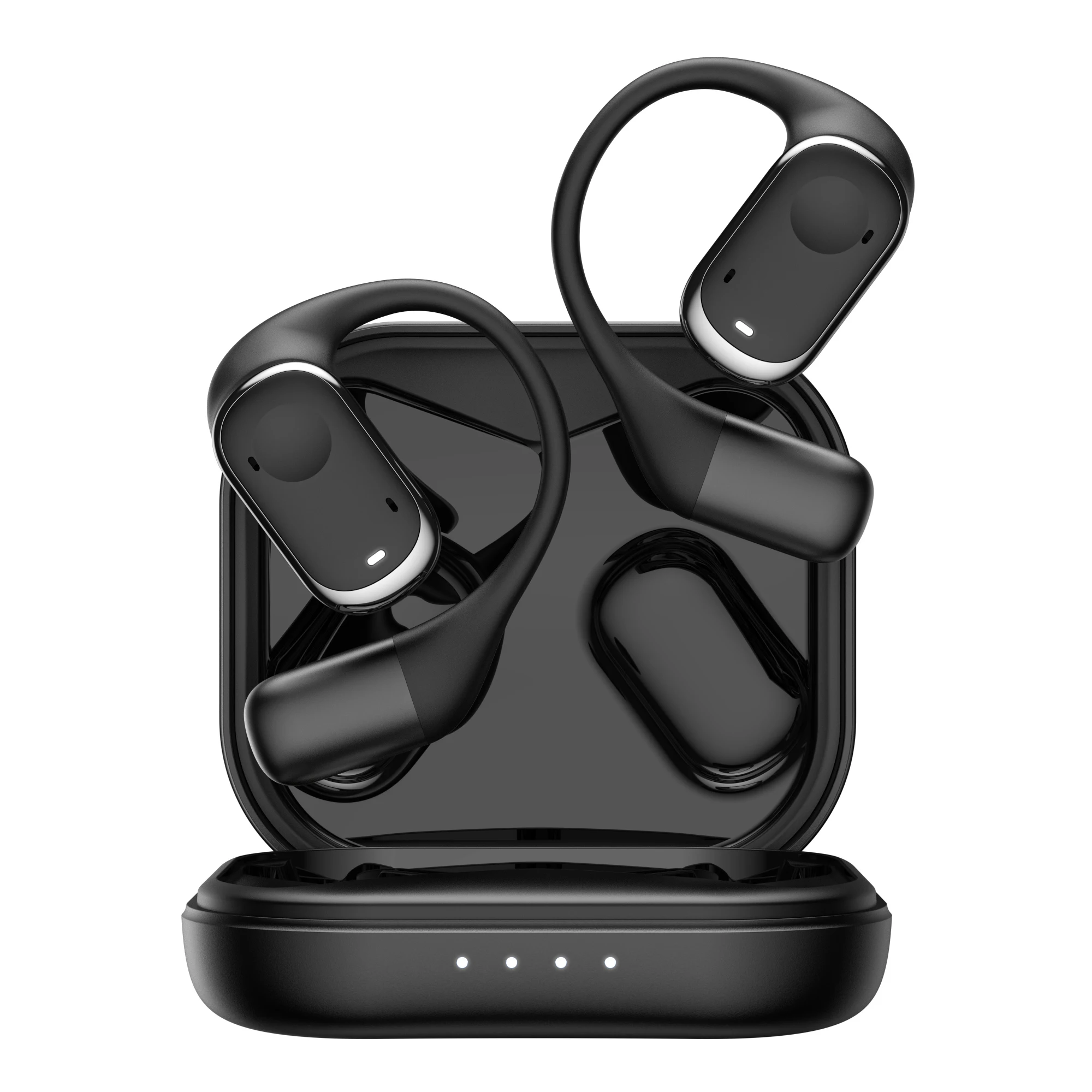 3D Surround Sound Open OWS BT Headset Wireless Waterproof Earphones Intelligent Digital Display High Sound Quality