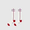 White and red