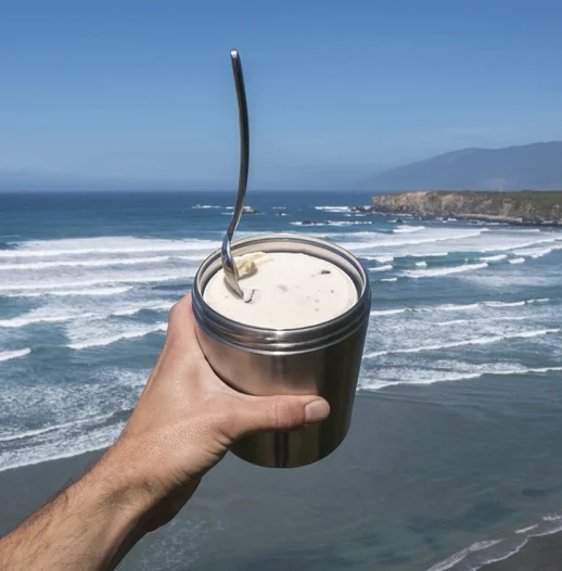 Stainless Steel Vacuum Insulate Container Cup Cooler For Keep Ice Cream