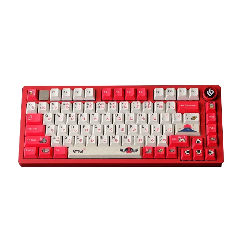 Lzakaya Keycap PBT Cherry Profile 128 Keys for RAINY75/VGN