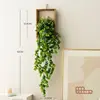 La décoration murale en eucalyptus est livrée avec un jeu de clous sans trace gratuit.
