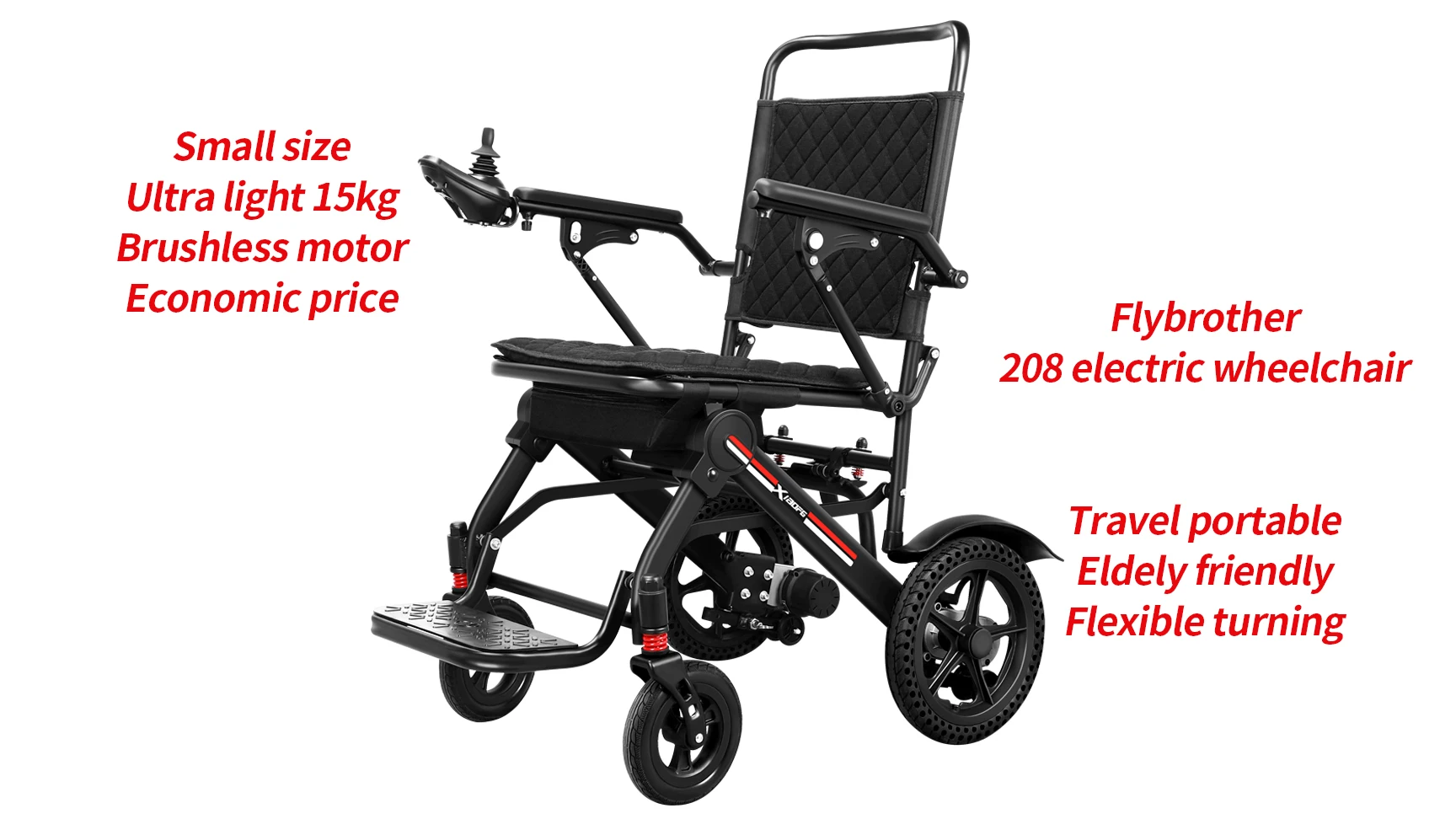 New Released Lightest Lithium Battery Electric Wheel Chair Lightweight