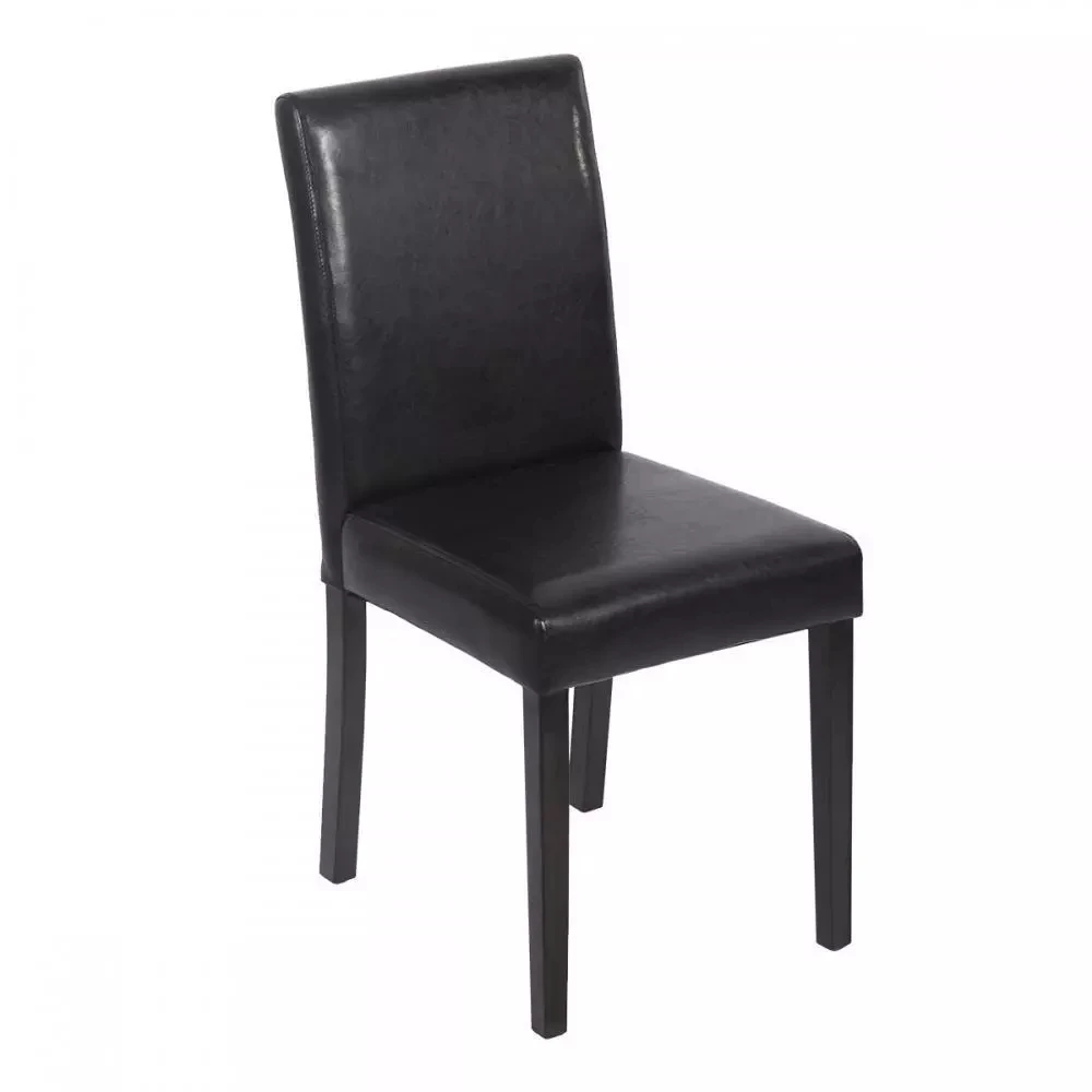 Wholesale Cheap Dining Chair High Back Pu Leather Dining Chair Dining