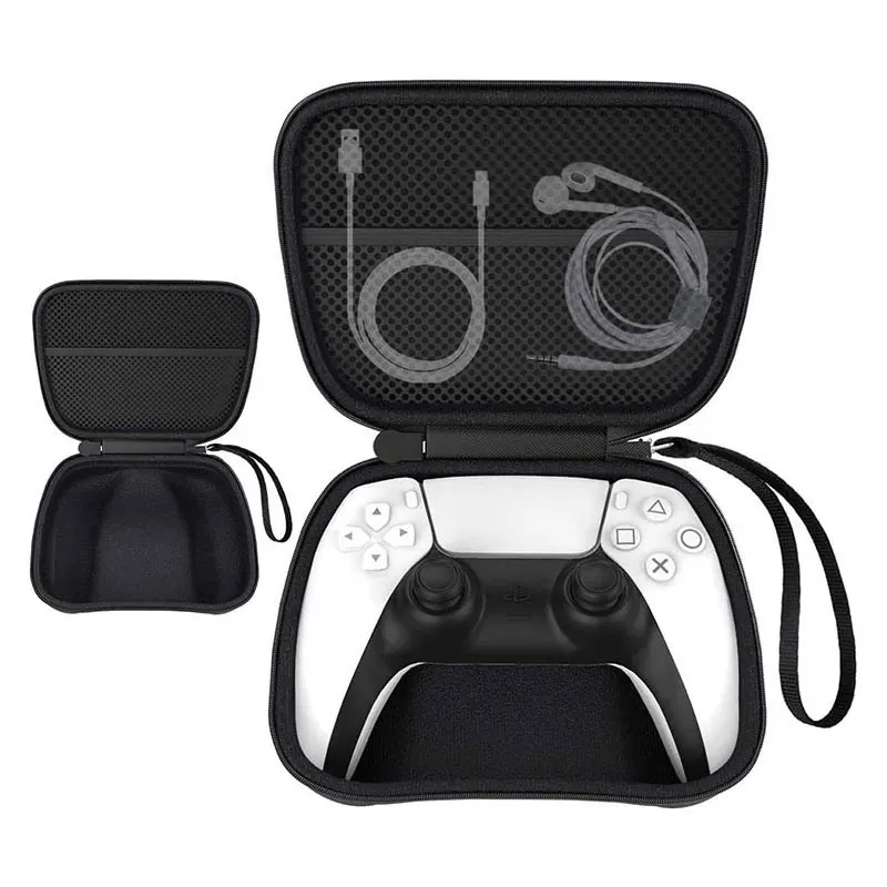 Laudtec EVA01 Controller Hard Shell Carry Small Pouch Material Box Bag Eva Case for Sony Ps5 Pro Ps4 Slim Ps3 Ps2