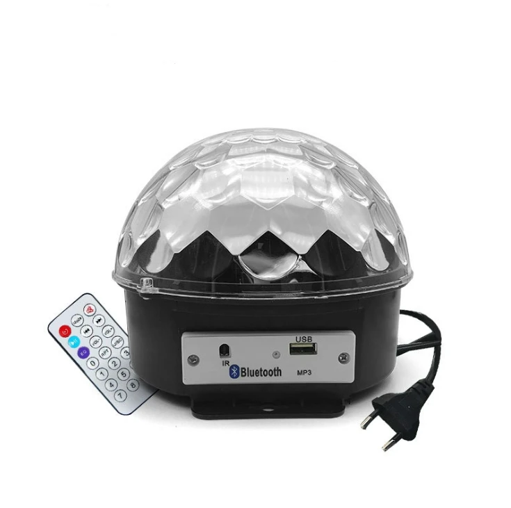 JK106 for Party RGB MP3 Led Magic Ball Light with bluetooth Speaker