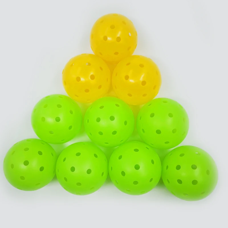 High quality OEM pickleball ball  40 holes PP injecting molding pickleball balls