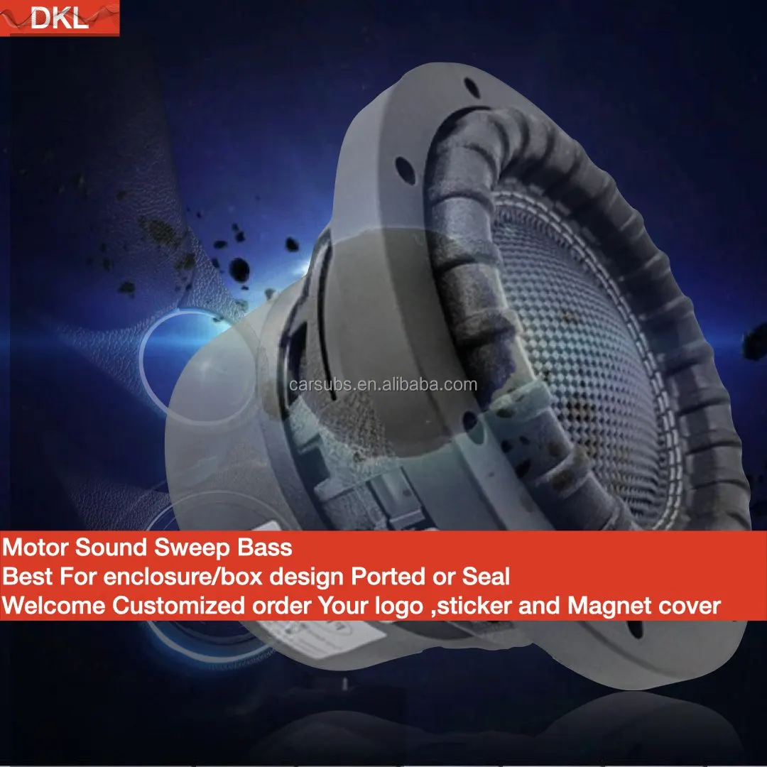 Car Audio Subwoofer Speaker 6 Inch Competition Sub Rms 400w Strong