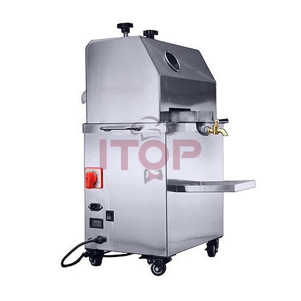 High Quality Control Extractor Sugar Cane Juicer Electric Sugar Cane Grinder Machine Large 1100W Sugar Cane Machine