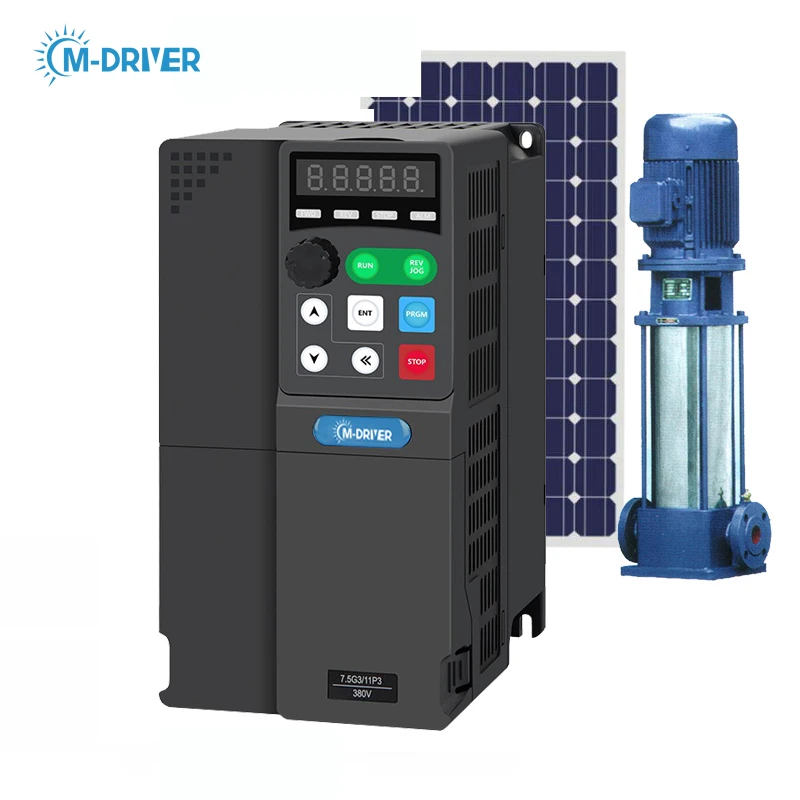 4kw Solar Pump Controller Single Phase 220v Solar Water Pumping Inverter for Farm