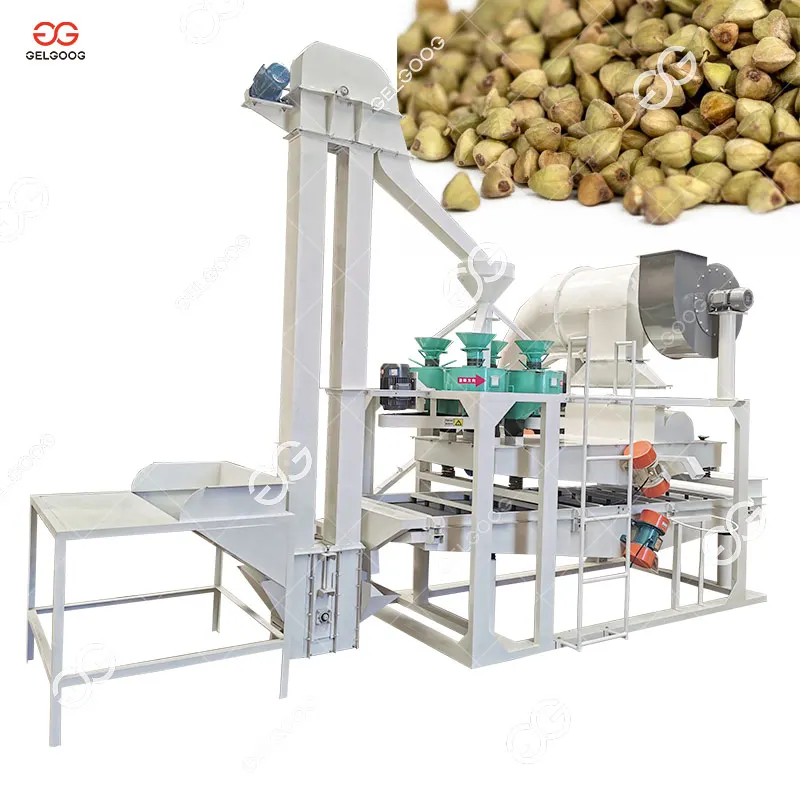 High Clean Rate Buckwheat Hulling Machinery Hemp Seeds Husker Sunflower Husks Removing Machine