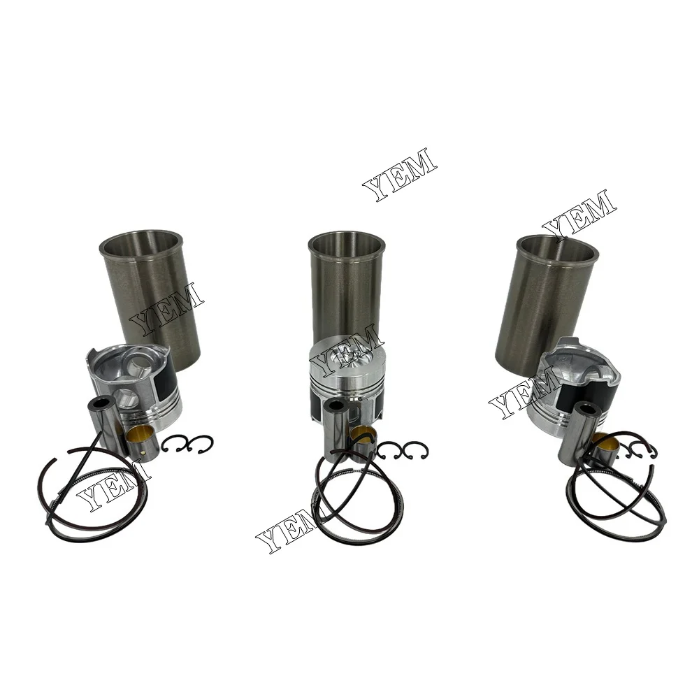 Cylinder Liner Kit Fit for Yanmar 3T75HA Engine 6