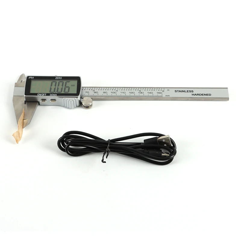 High Quality Rechargeable Battery 200mm Digital Vernier Caliper Stainless Steel Electronic Digital Caliper