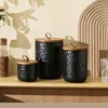black (portable lid) - 3piece set (matte black)