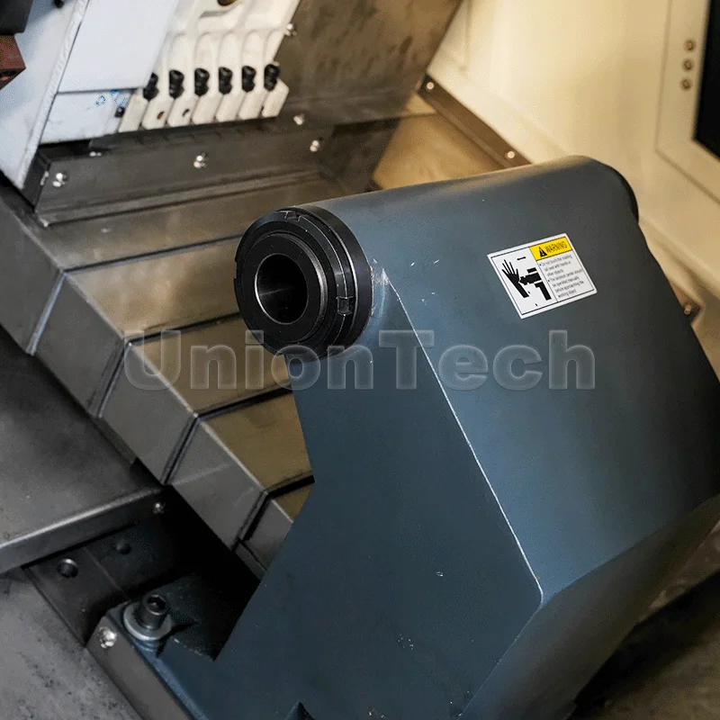 UnionTech TCK56 TCK63 Horizontal CNC Lathes with Slant Bed Turning and Milling for Composite Metal Processing