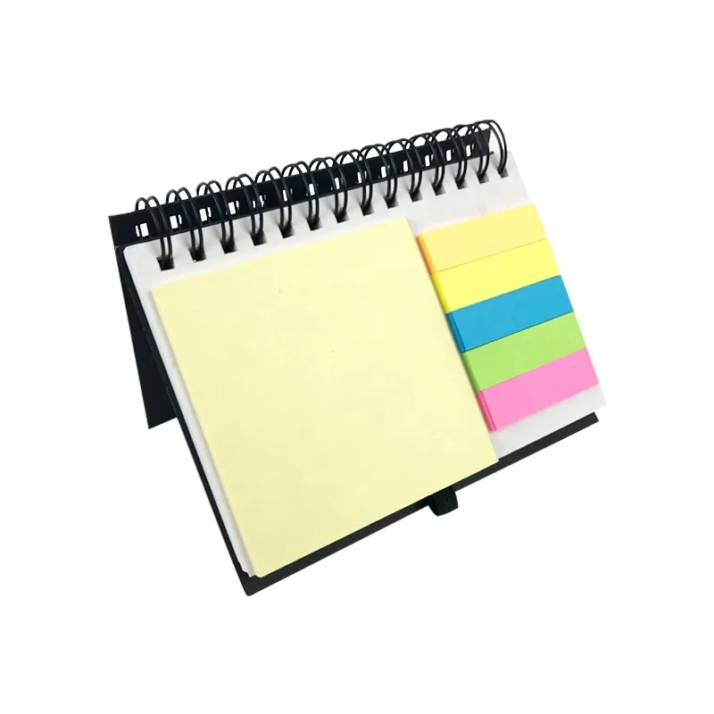 Promotional Customized Combined Sticky Notes Memo Pad Book with Pen
