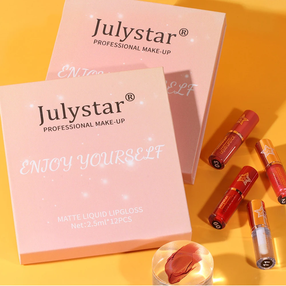 New Product Oem Lip Gloss Set Natural Moisturizer Waterproof Nonstick