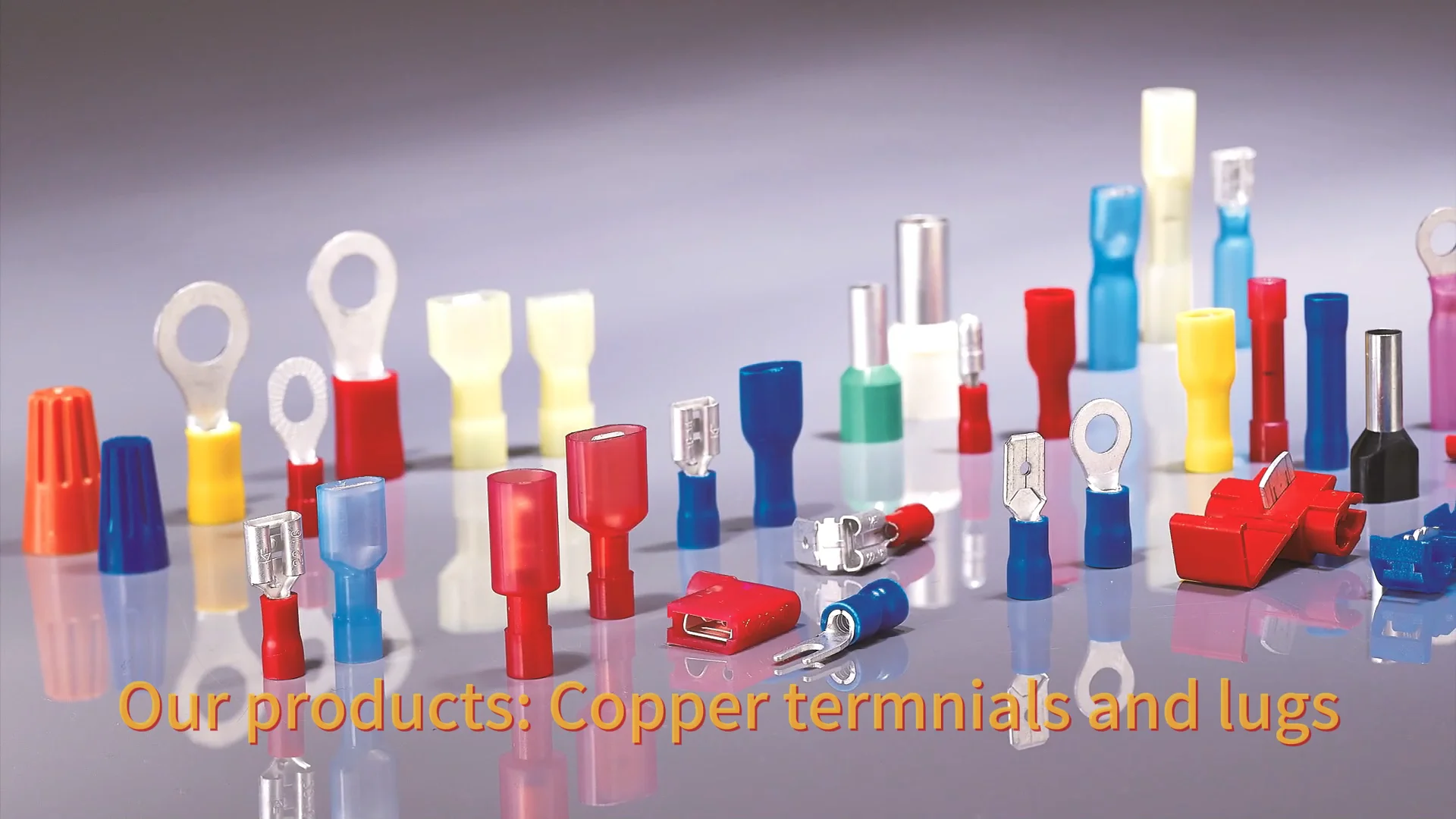 Pvc Copper Brass Insulated Round Ring Tongue Spade Crimping Copper