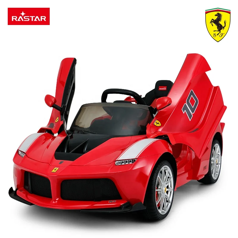 Rastar ライドオントイ 赤いフェラーリ FXX K 3歳から8歳向け 電動カー