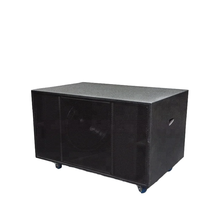 ลำโพงซับวูฟเฟอร์คู่มืออาชีพ 18 นิ้ว รุ่น S28B ลำแสงอาร์เรย์ แอคทีฟ/พาสซีฟ นีโอไดเมียเมียม พกพาได้ ตู้ไม้ กำลังขับ 2000 วัตต์