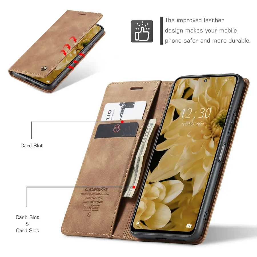 Cover Con Tasche Per Carte E Chiusura Magnetica Custodia Flip Per Brondi Amico 4G In Tessuto Oxford E Pelle PU - Portafoglio, Chiusura Magnetica, Supporto Cover Protettiva Con Chiusura Magnetica