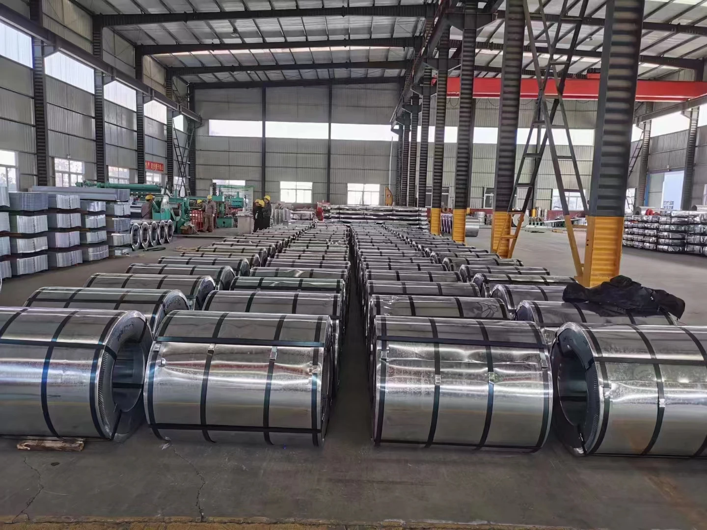 High Quality Z275 Hot Dipped Galvanized Steel Coil Zinc Coated Steel Galvanized Coils factory