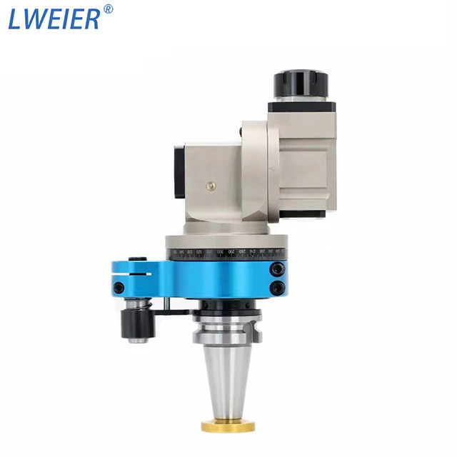 CNC Machine Tools 90 Degree BT30 BT40 BT50 Angle Head Horizontal Milling Head AG90-ER16/ER20/ER32/ER40 90 Degree Angle Head