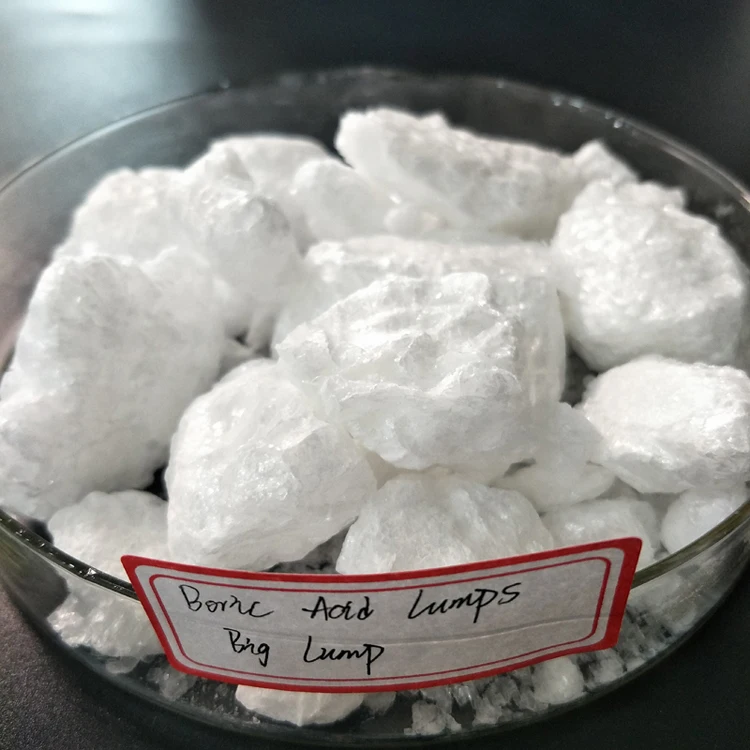 Water Soluble Boric Fish Scale Acid For Glass Industry